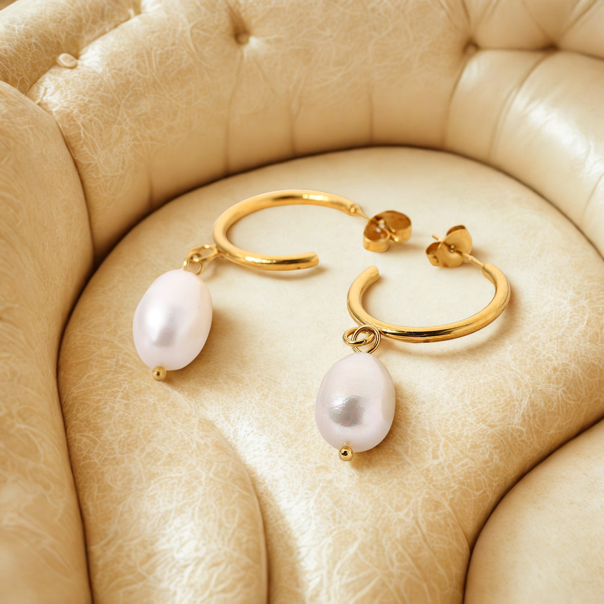 Freshwater Pearl Drop Earrings