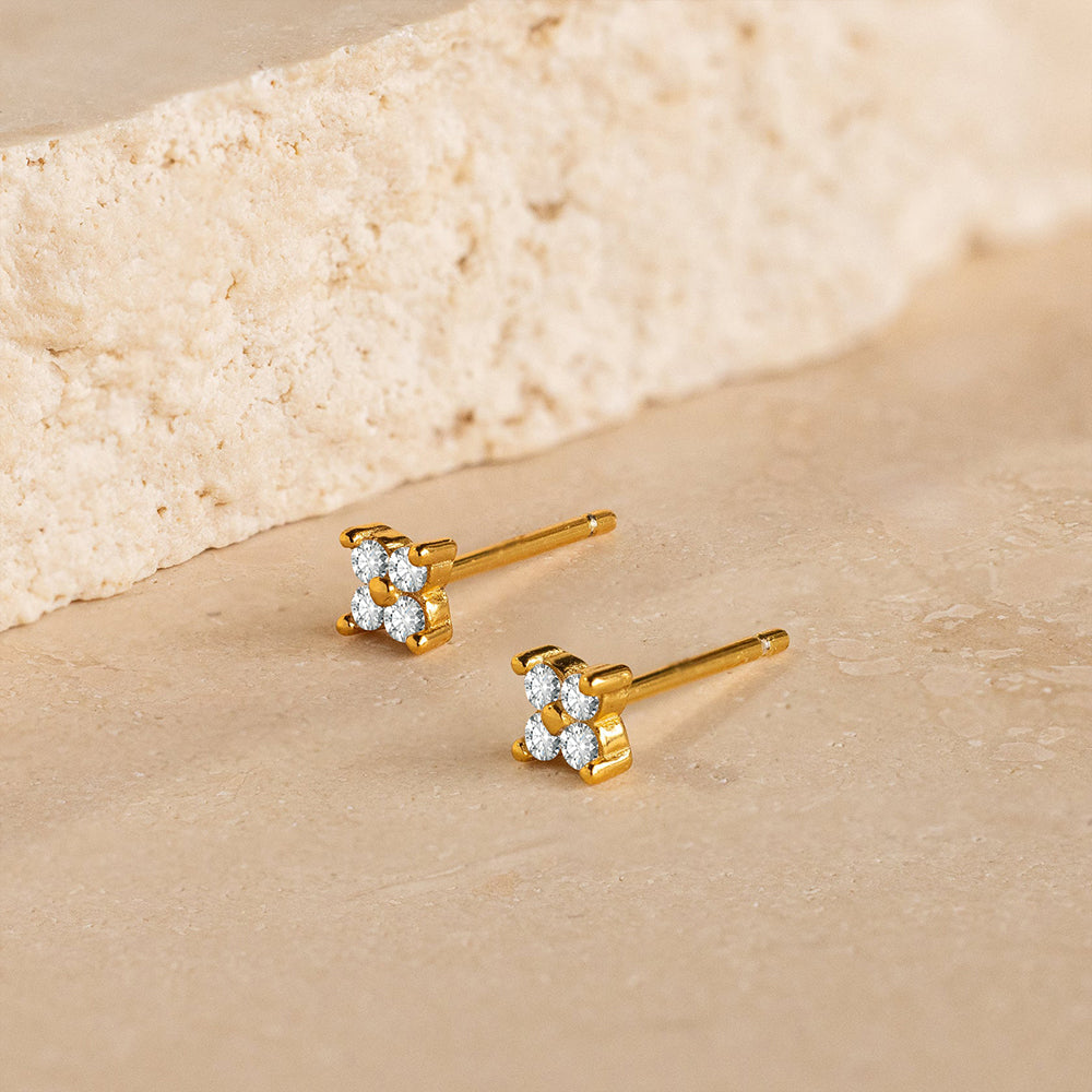 Rhinestone Crystal Stud Earring