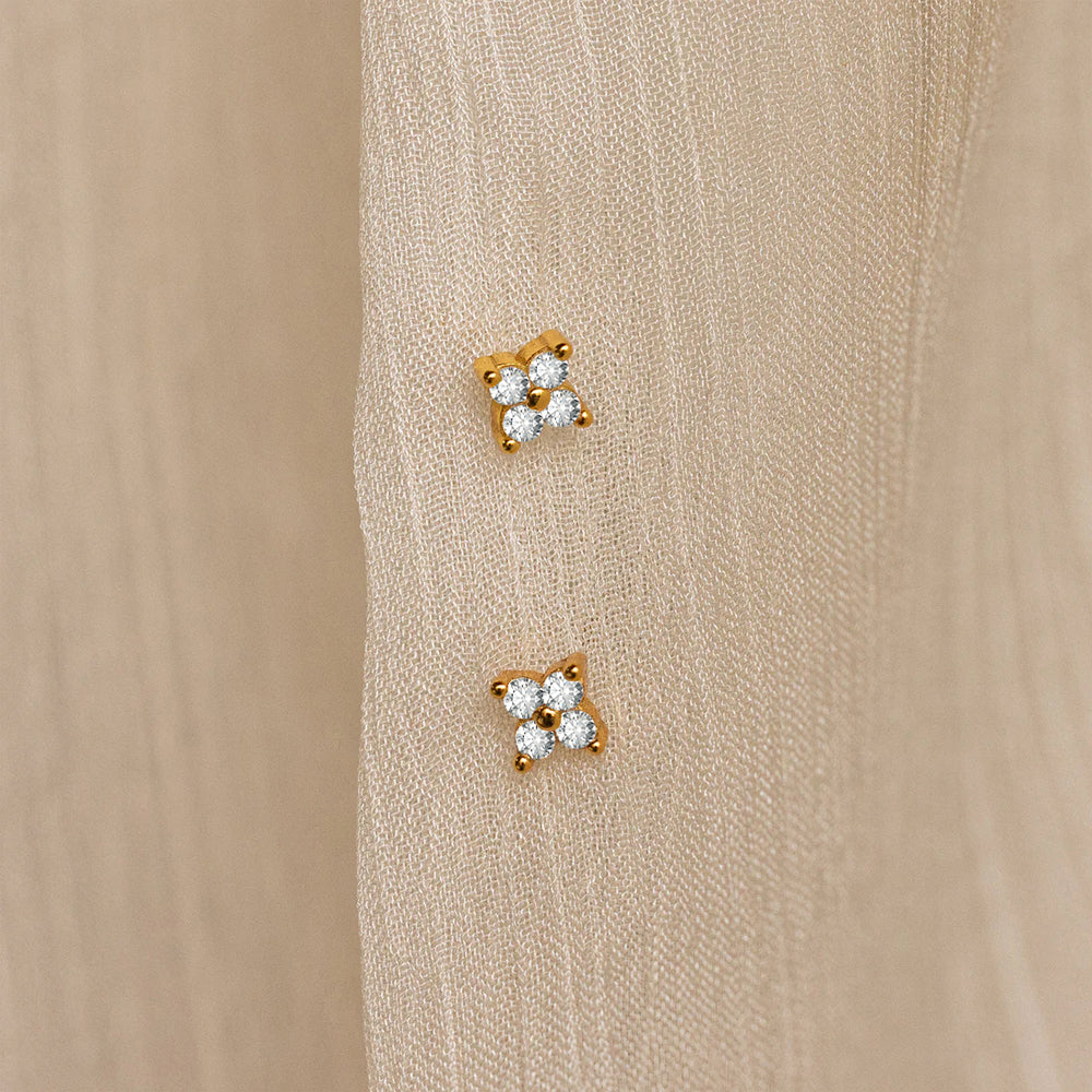 Rhinestone Crystal Stud Earring