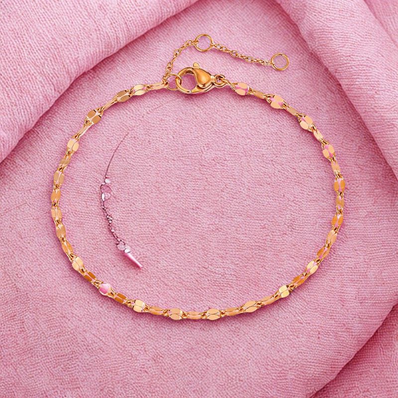 Summer Chain Bracelet - Rose Gold