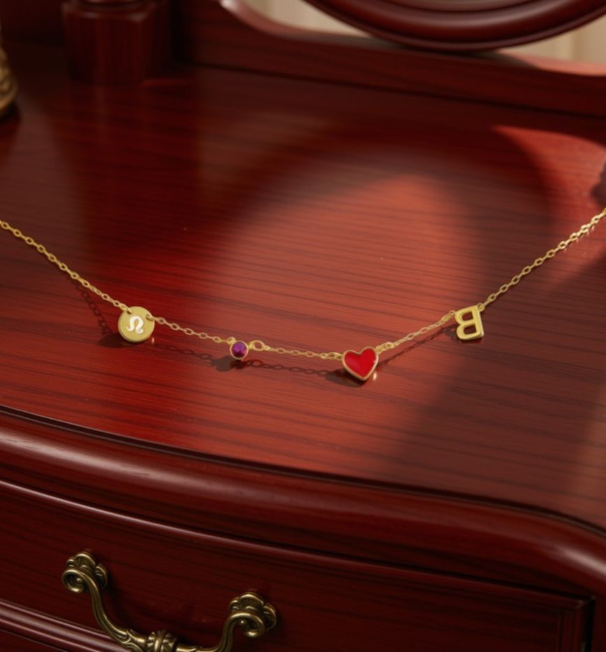 Personalised Letter, Number & Symbol Necklace