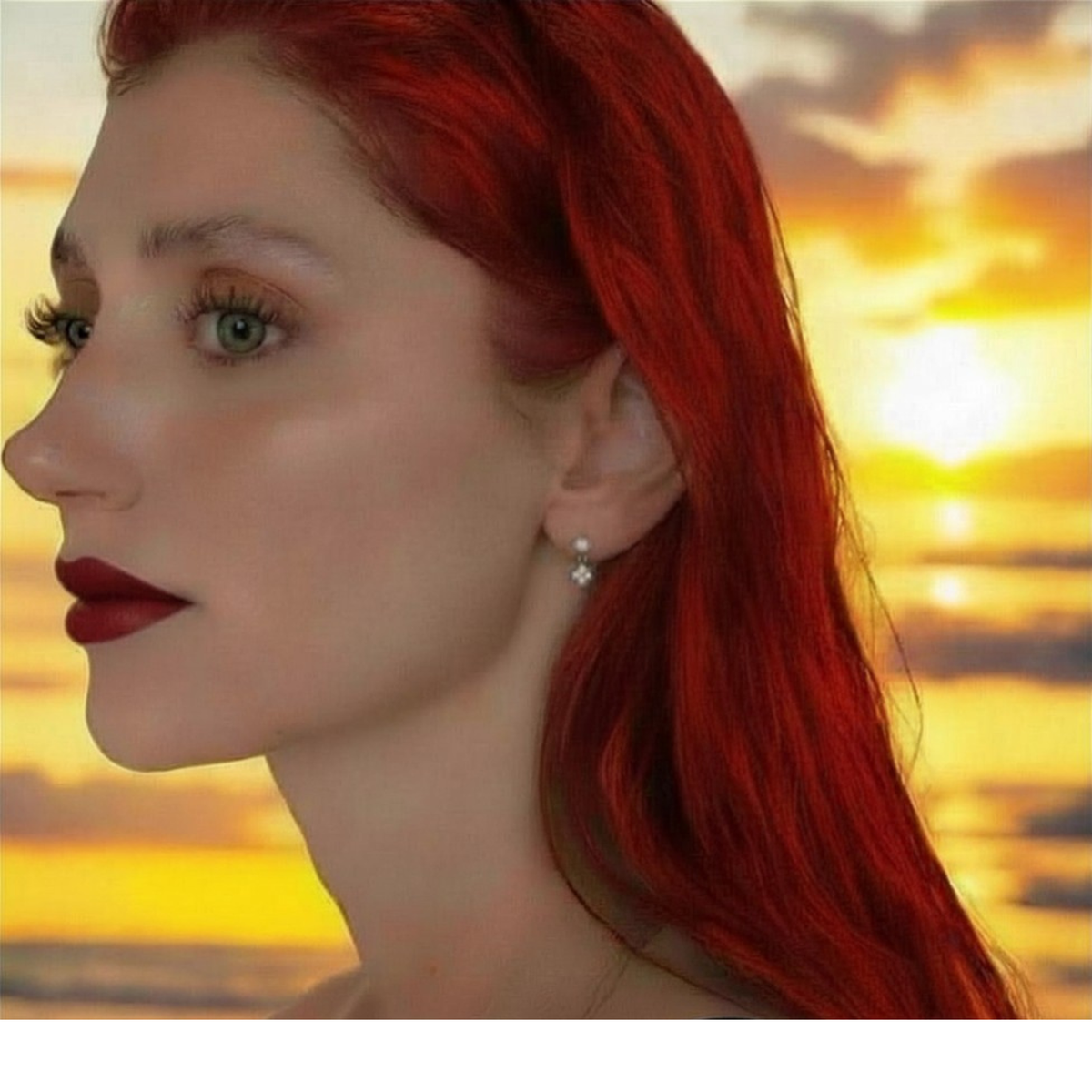 Rhinestone Zircon Earring - Gold or Silver