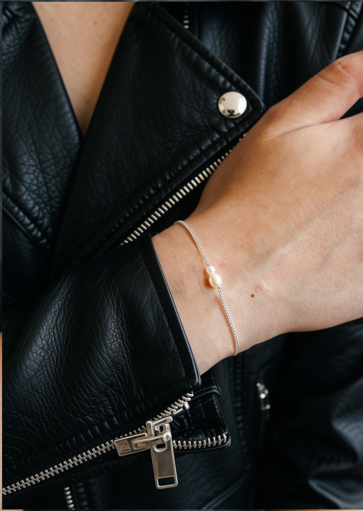 Freshwater Pearl Bracelet - Gold