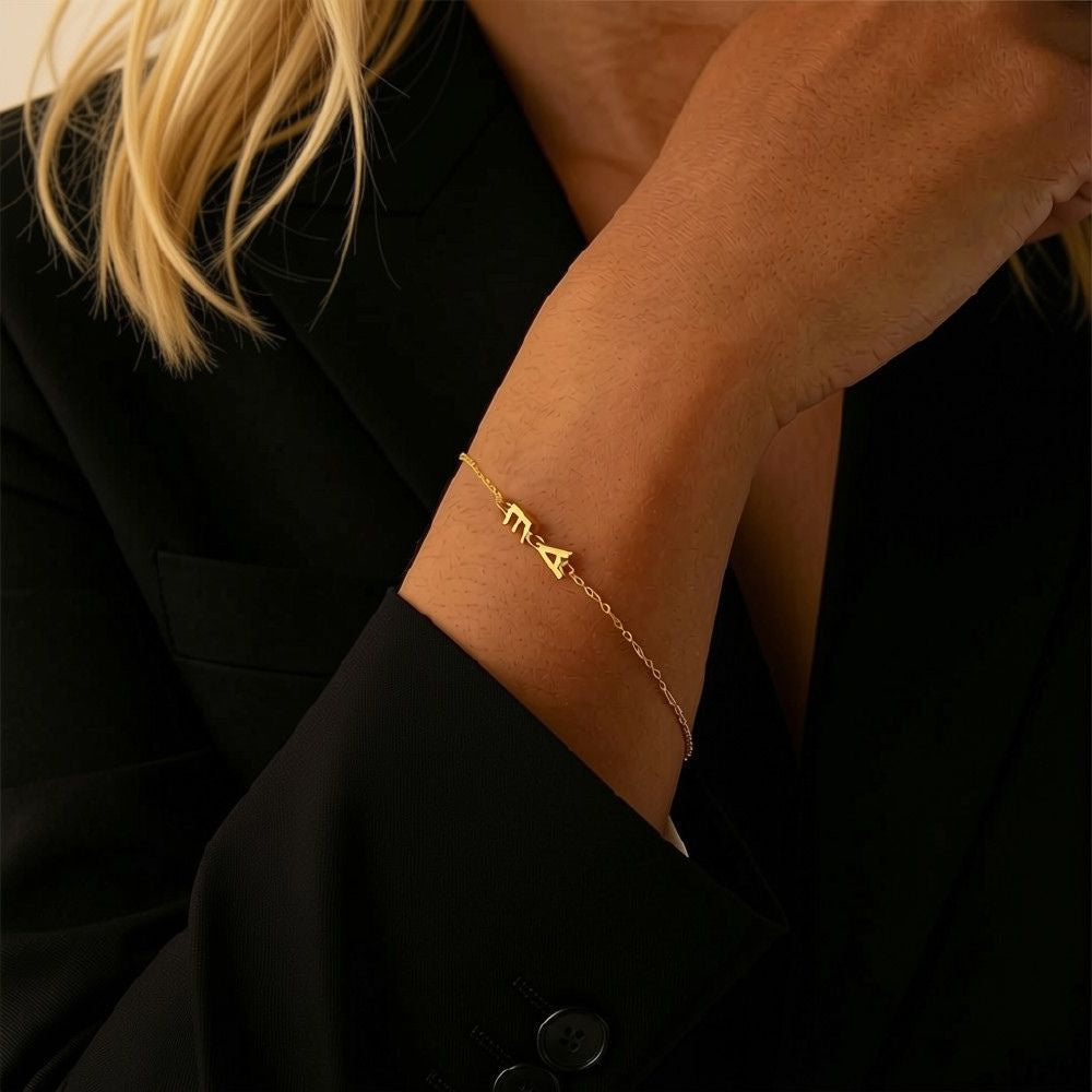 Personalised Letter, Number & Symbol Bracelet