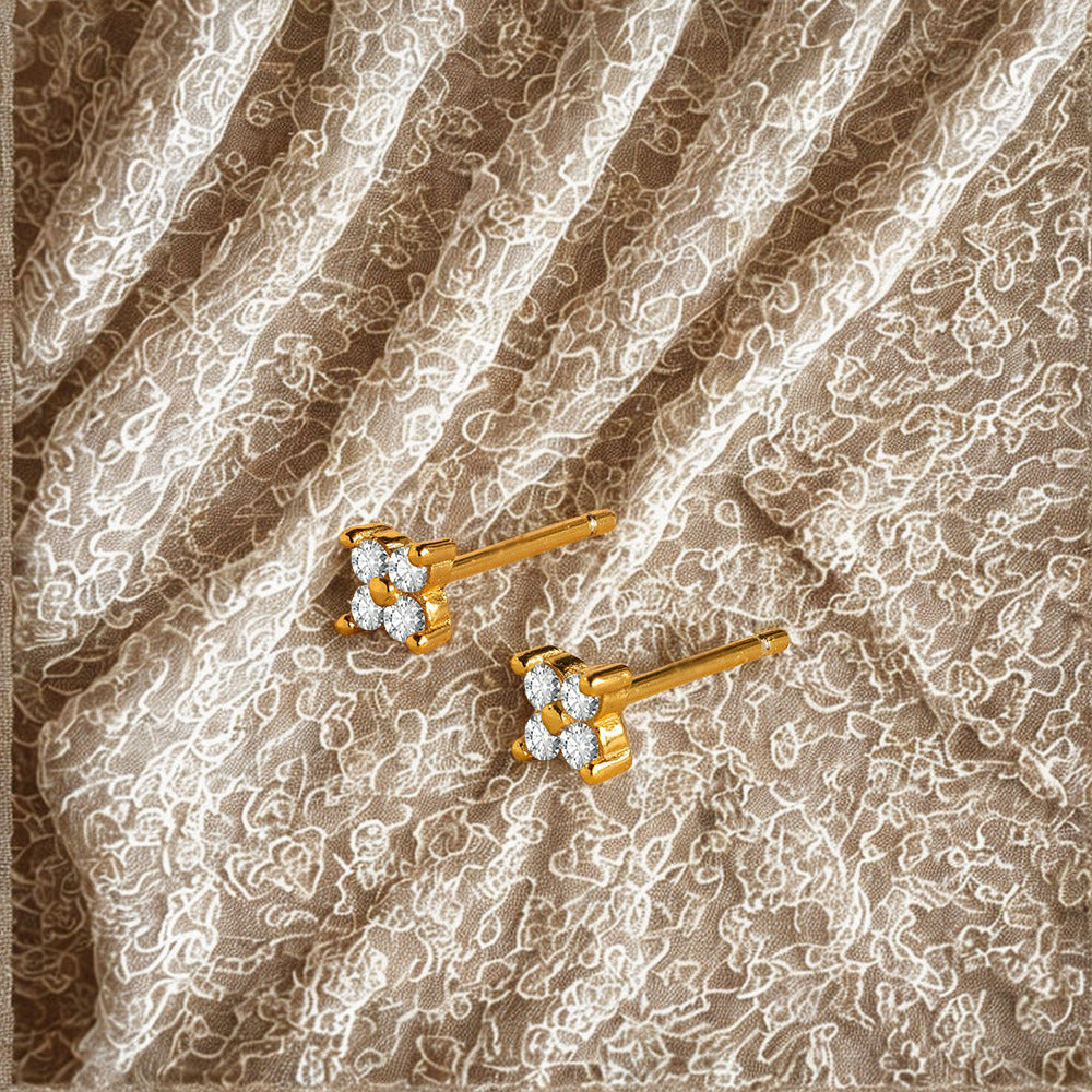 Rhinestone Crystal Stud Earring