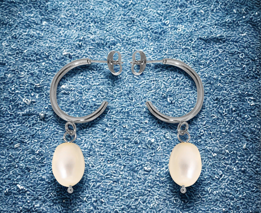 Freshwater Pearl Drop Earrings