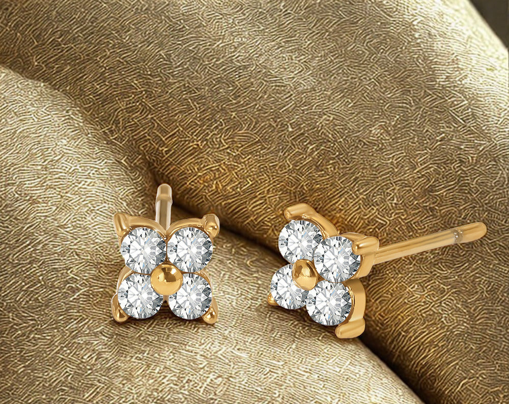 Rhinestone Crystal Stud Earring